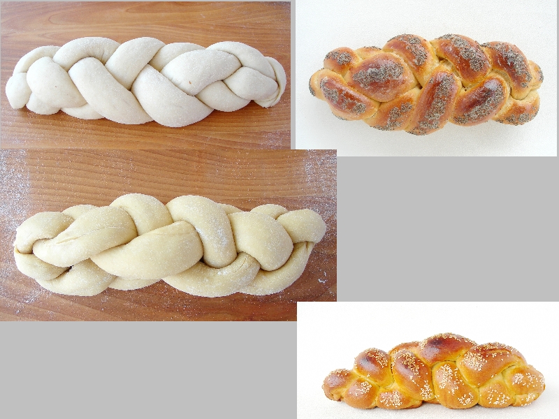 The Four Strand Gamma Bread Braid The Fresh Loaf